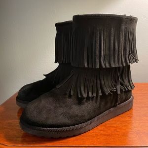 Fringe boots 7